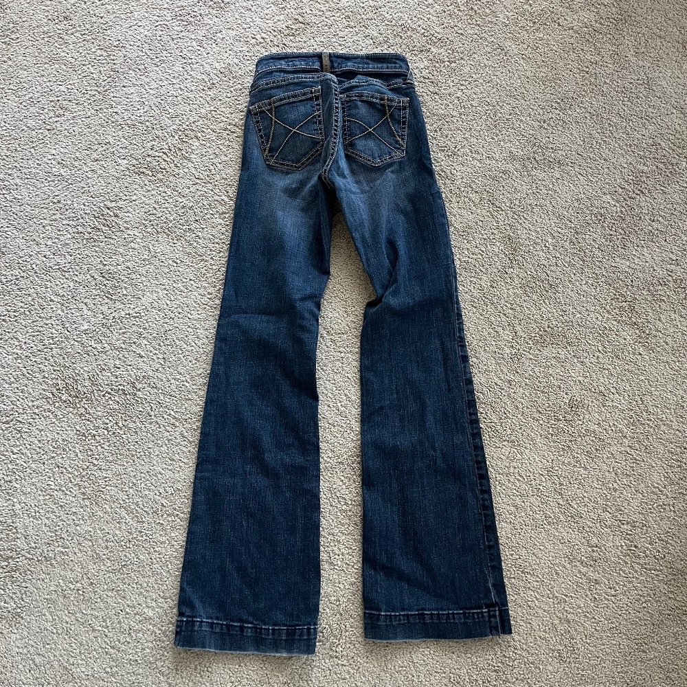 Ariat Slim Trouser Ella Wide Leg High Rise Jeans 25R